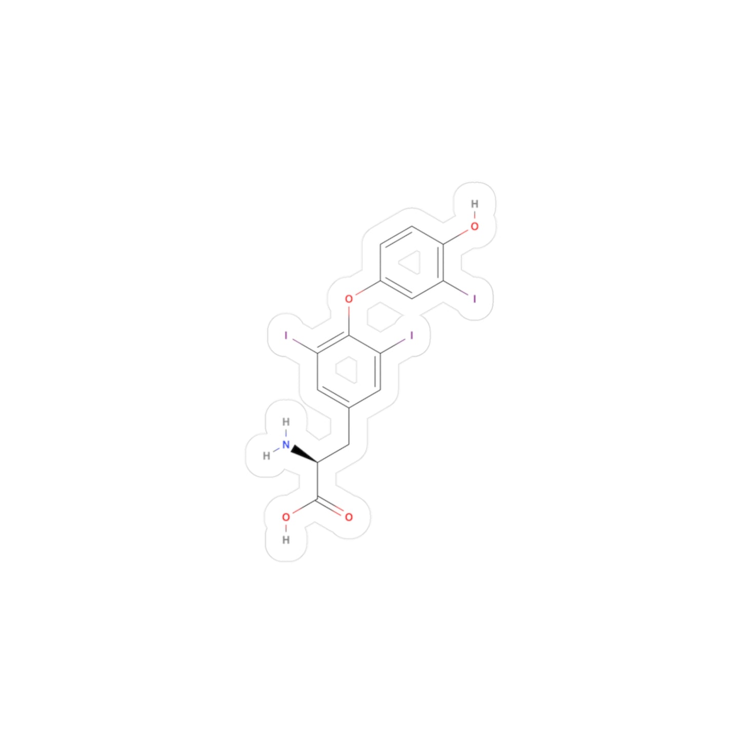 Vinyl Decals - Triiodothyronine