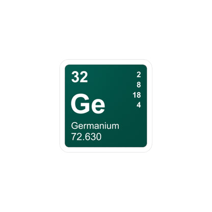 Vinyl Decals - (032) Germanium Ge